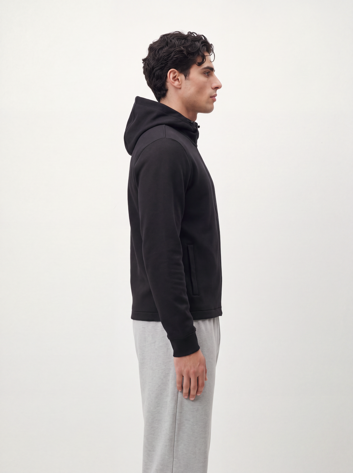 Full Zip Crimson Spade Hoodie